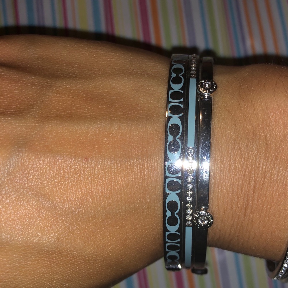 3 Coach bangles!